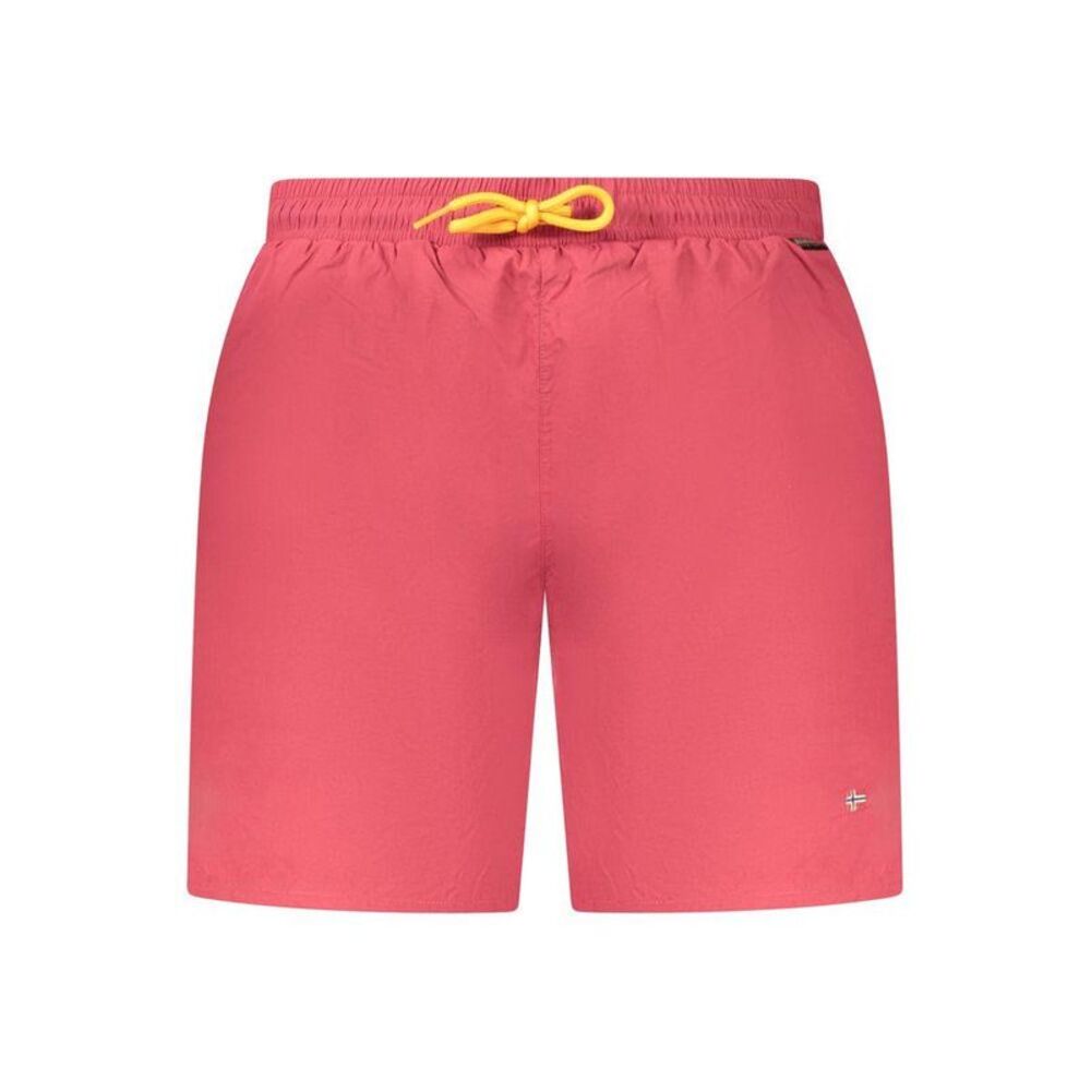 Napapijri Swim Trunks Drawstring Men Red Swimwear